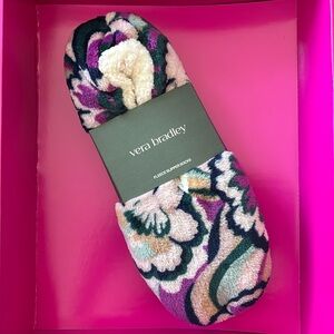 NWT Vera Bradley fleece slipper socks